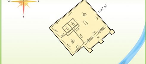 114 метров